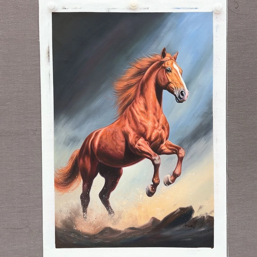 国画二郎展览原作