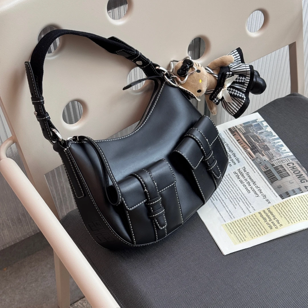 95新 Givenchy/纪梵希 觅时/双口袋外缝线手提/118512