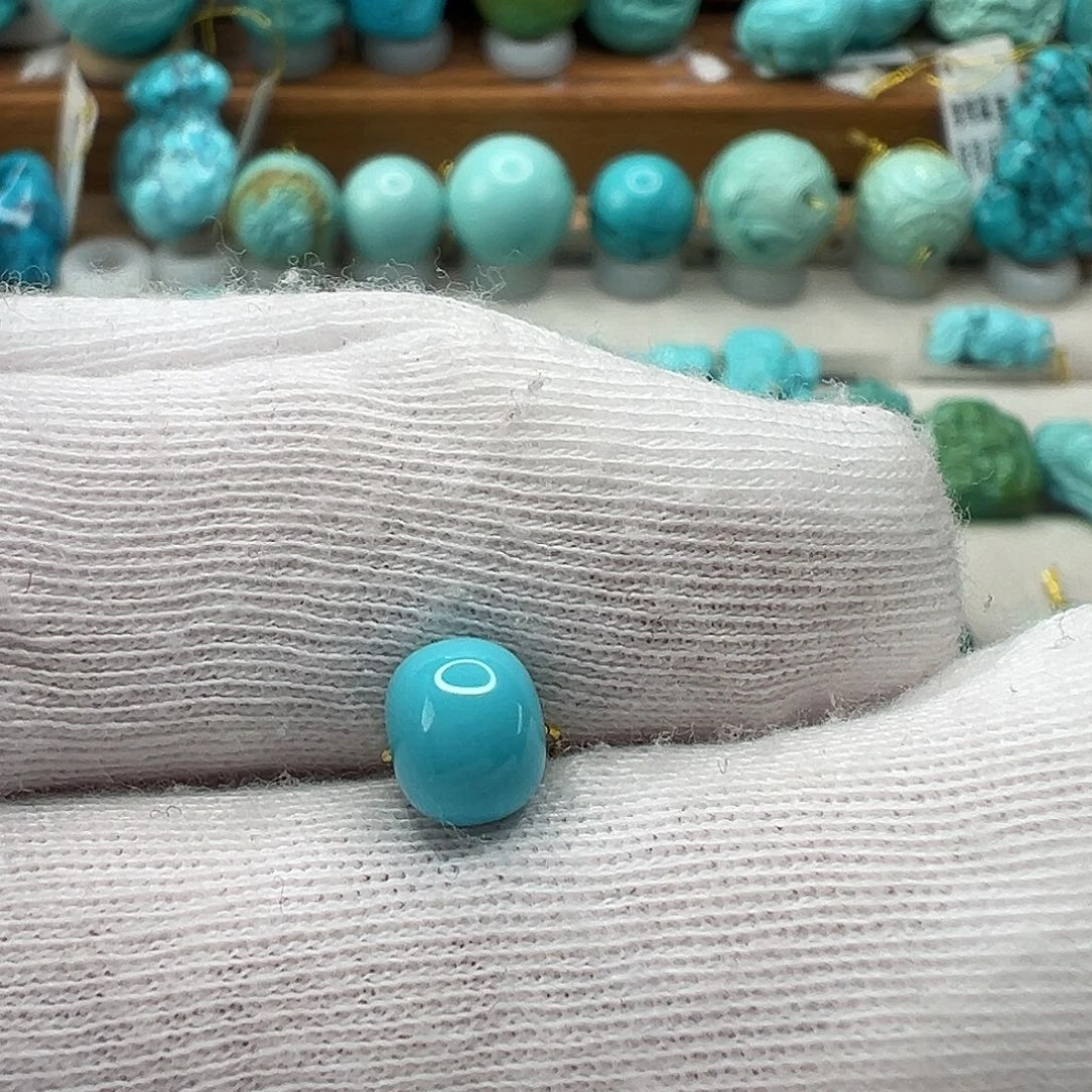 绿松石老型珠 未镶嵌