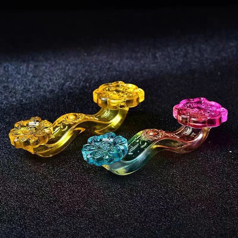 琉璃吉祥如意家居装饰乔迁新居开业礼品彩色创意高档摆设