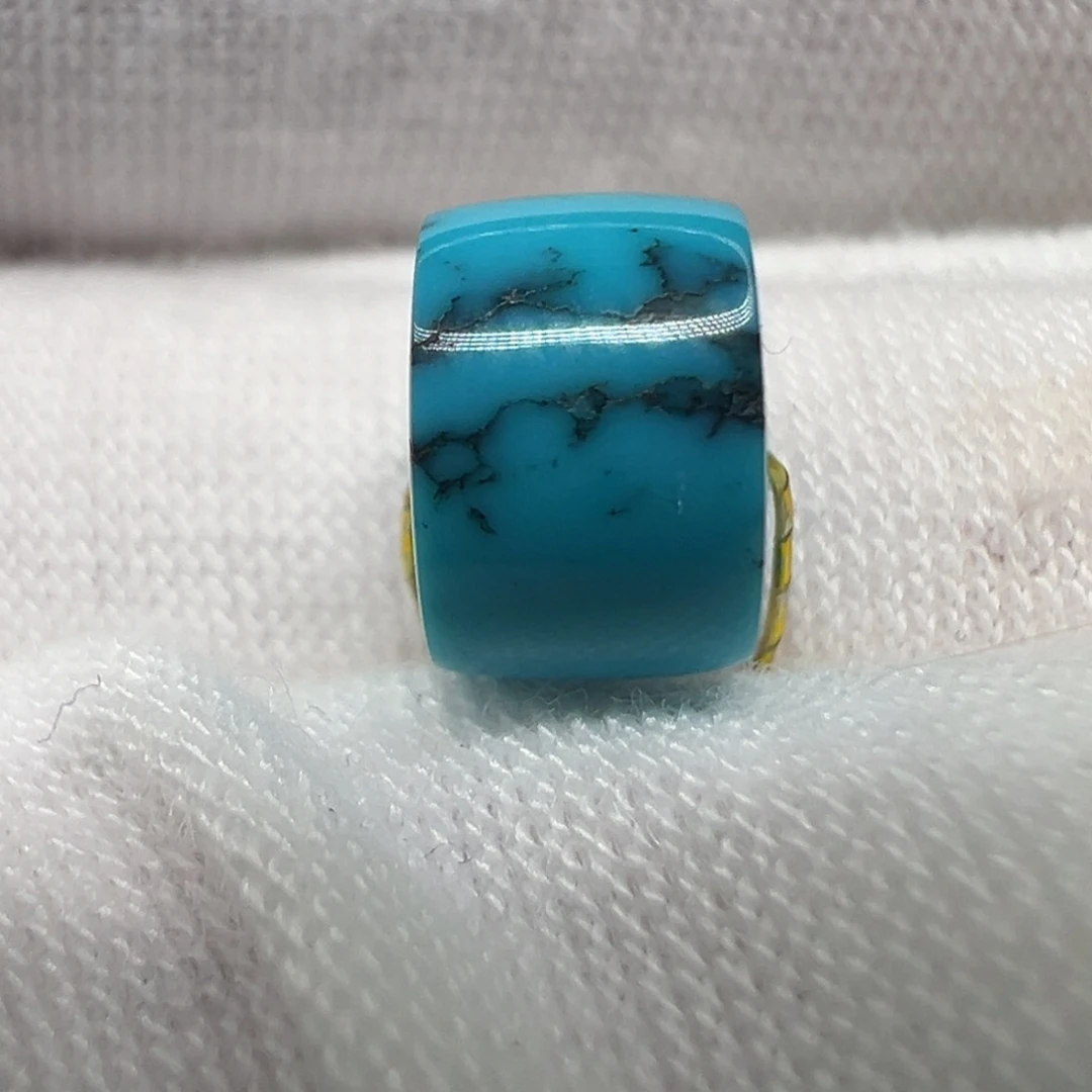 人***！绿松石未镶嵌配饰8×5.3