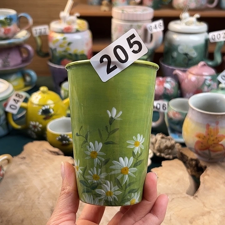 杯景德镇陶瓷手绘作品205