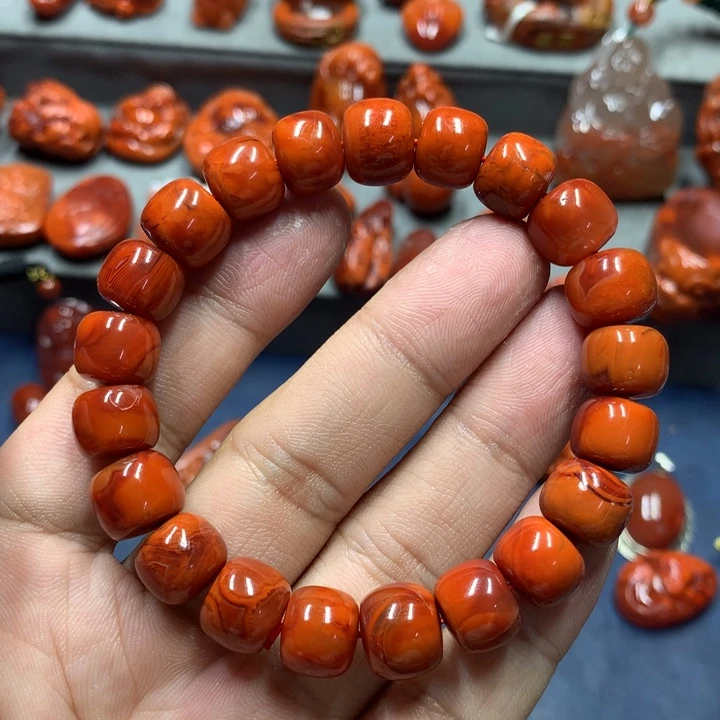 手串未镶嵌南红玛瑙11mm+