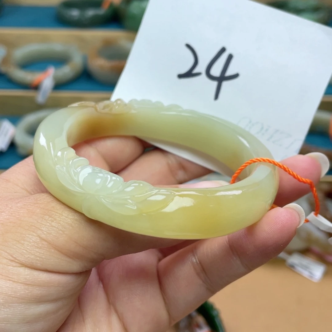 未镶嵌手镯和田玉圈口58