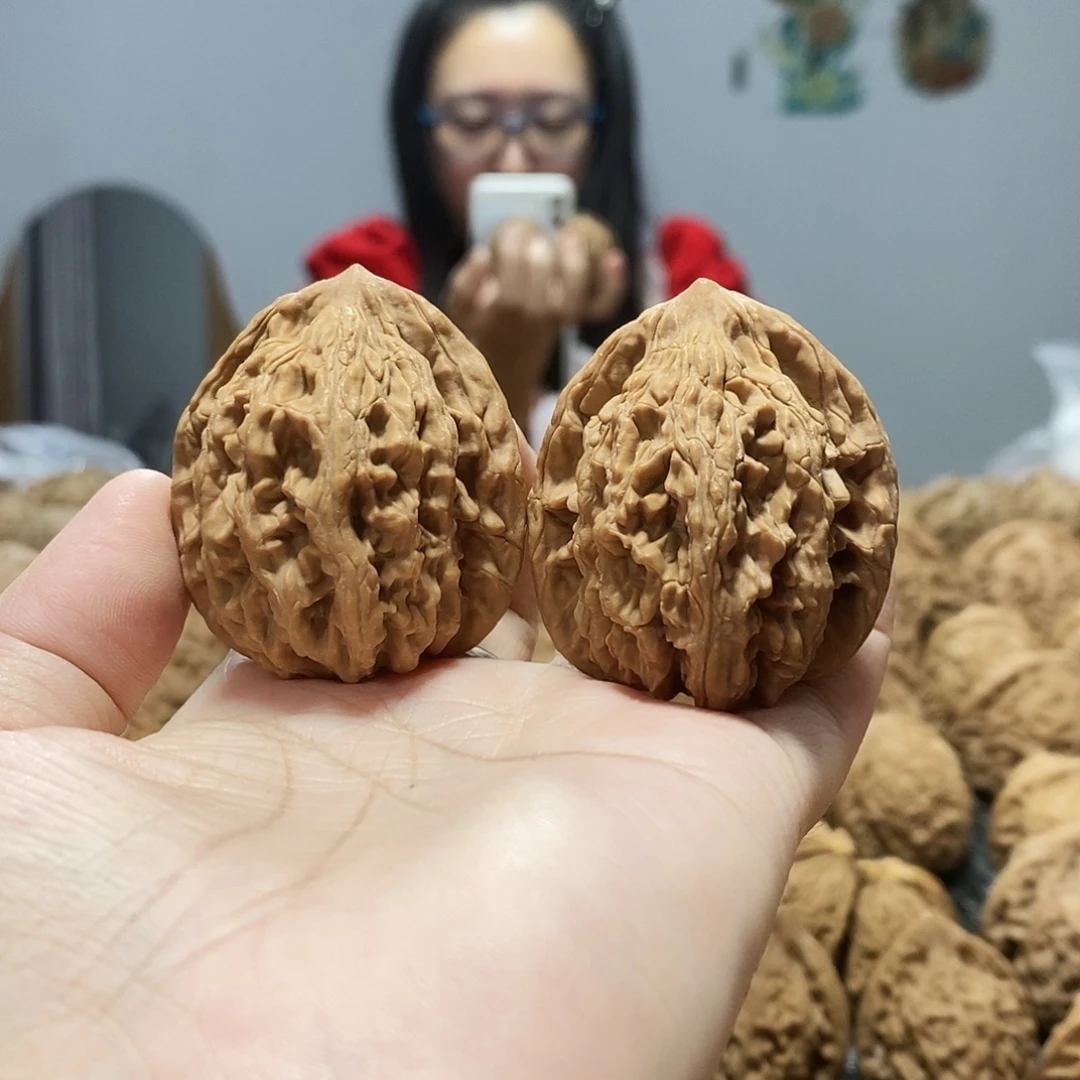 今***吧文玩核桃吊坠麦虎40