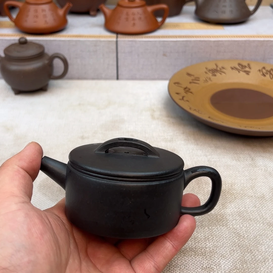 紫砂茶壶—***އ微瑕；吾灰汉瓦150cv