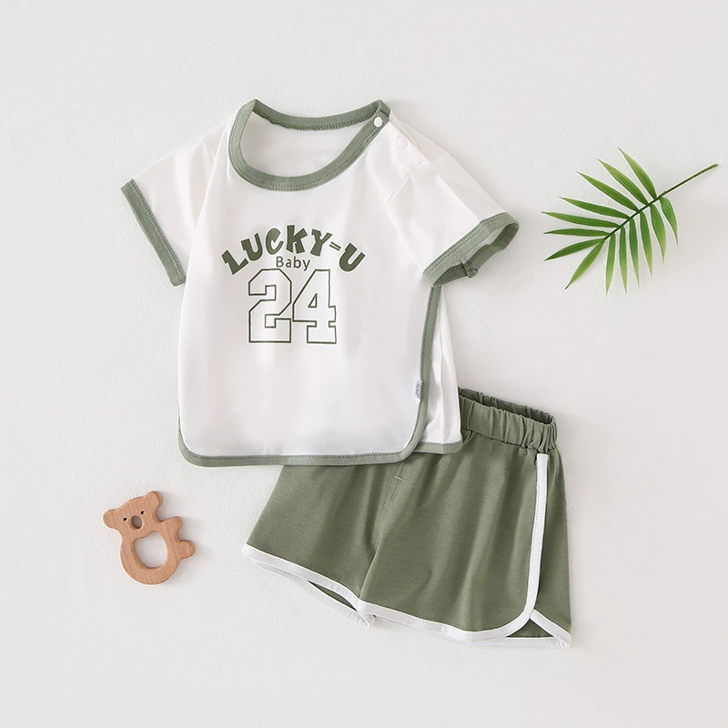 宝宝运动套装短袖-136