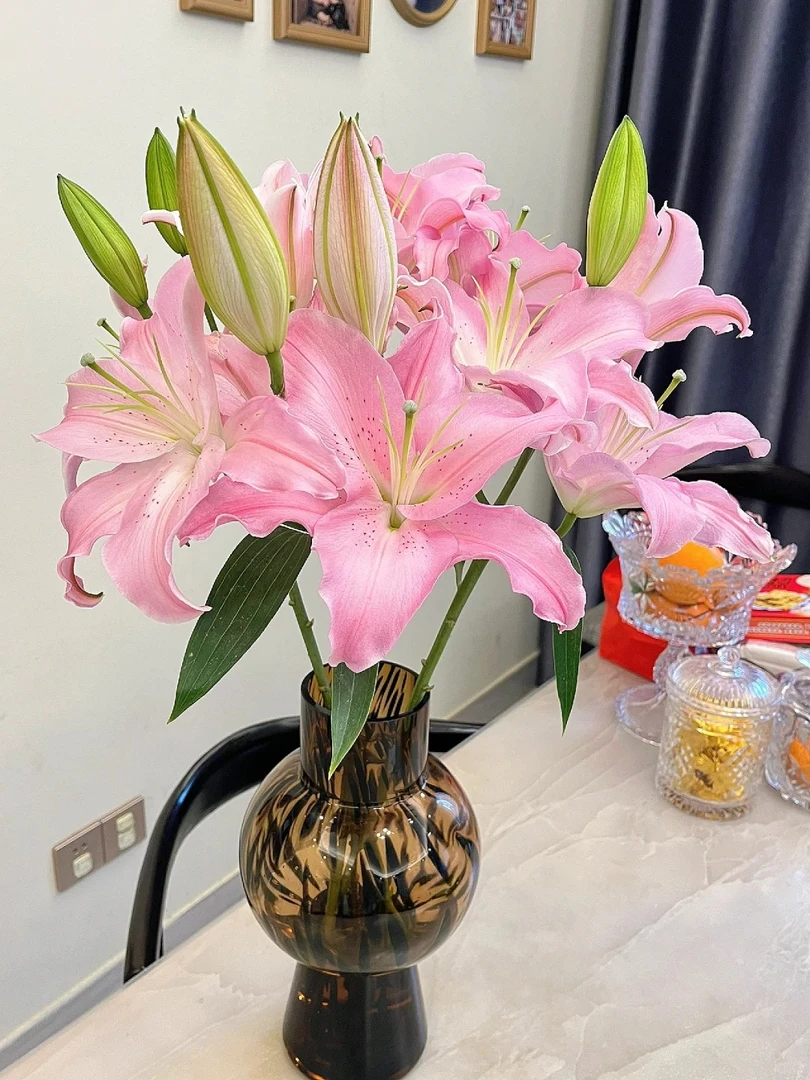 【源头优选】粉闺蜜百合-任意2单鲜花包邮 发货后不支持退款