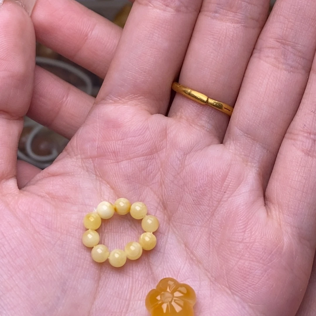 娜***好吊坠猴头核桃0.61花小蜜卡环