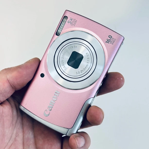 95新 Canon/佳能 a2600稀有粉1600w像素20倍长焦带live人景款