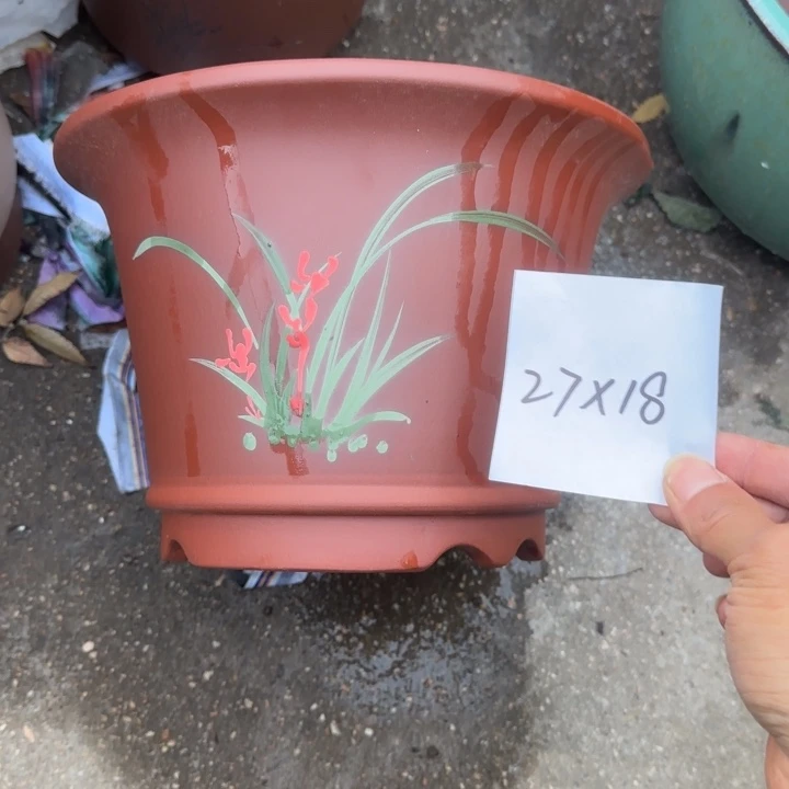 紫砂花盆特价商品