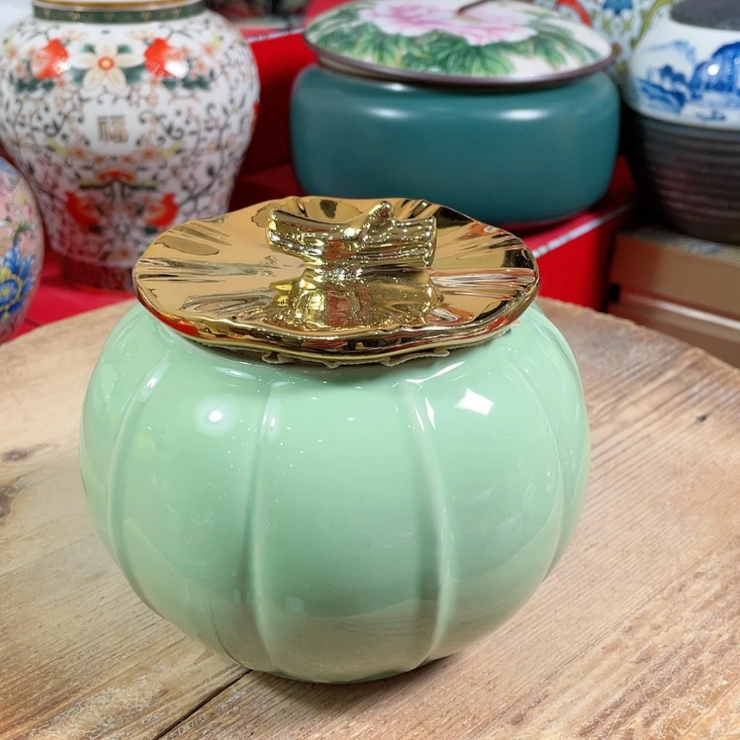 【闪购商品】罐陶瓷茶叶罐密封罐