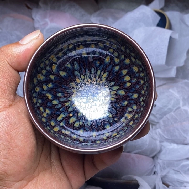 茶盏建盏喝茶主人杯茶杯