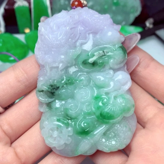 翡翠吊坠(不含链)未镶嵌