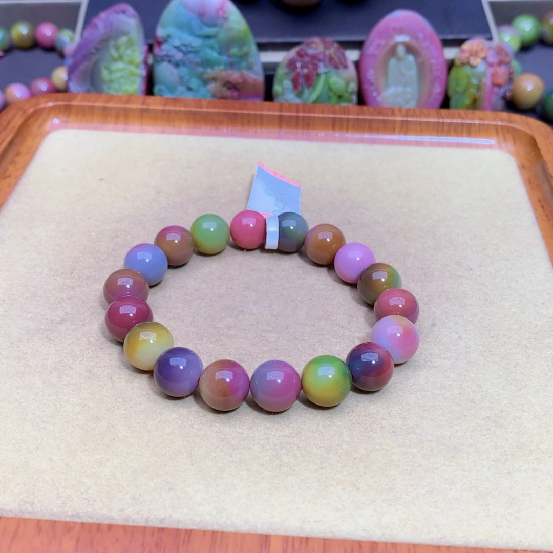 h***i未镶嵌玛瑙手链盐源