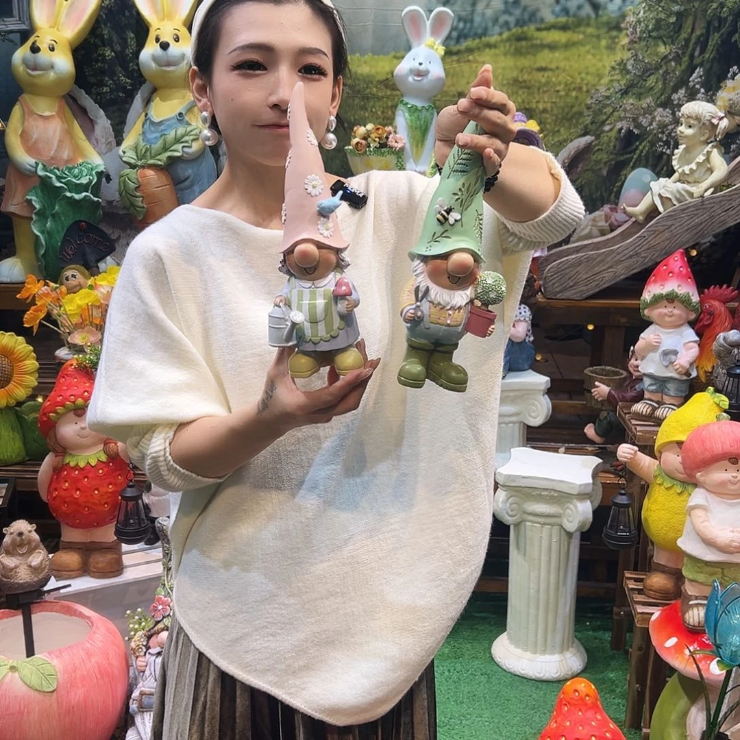 花园摆件红红火火