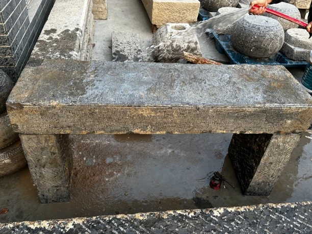 一套石板 带工艺 空间陈设品 窄桌面 不包邮