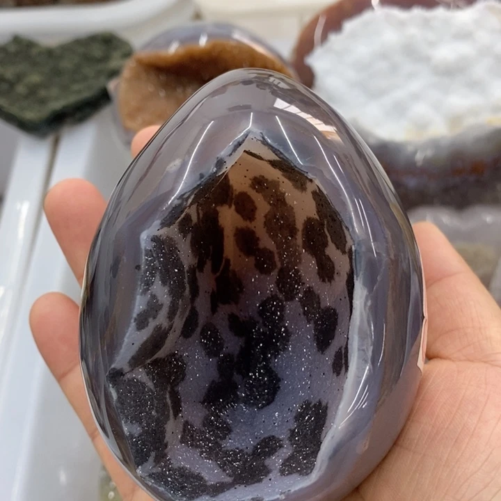 紫晶珠宝半成品未镶嵌