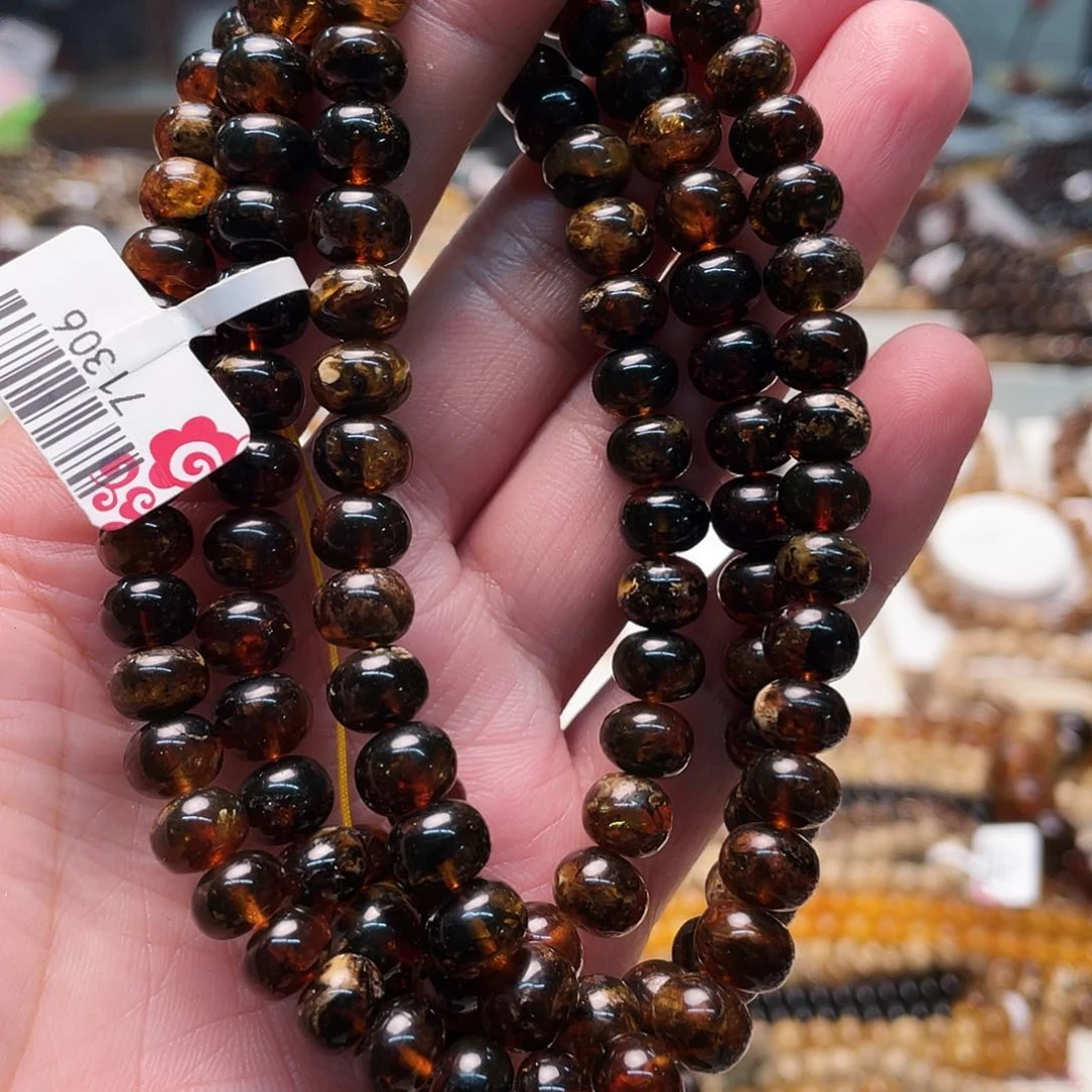 未镶嵌琥珀裸石八71306