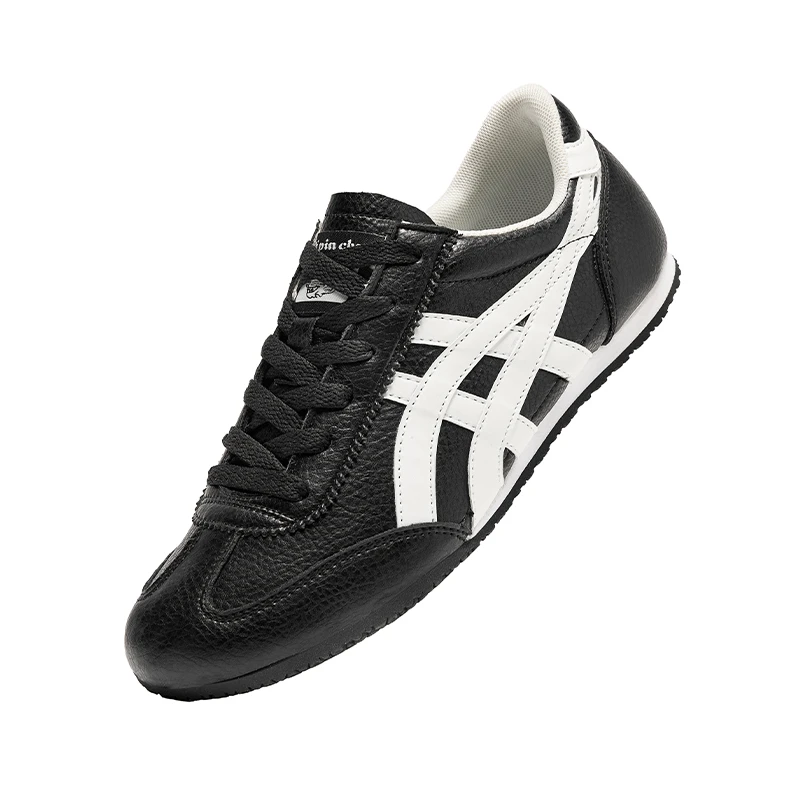 秋季上新冢虎阿甘鞋透气皮面软底休闲低帮休闲情侣百搭轻奢流行