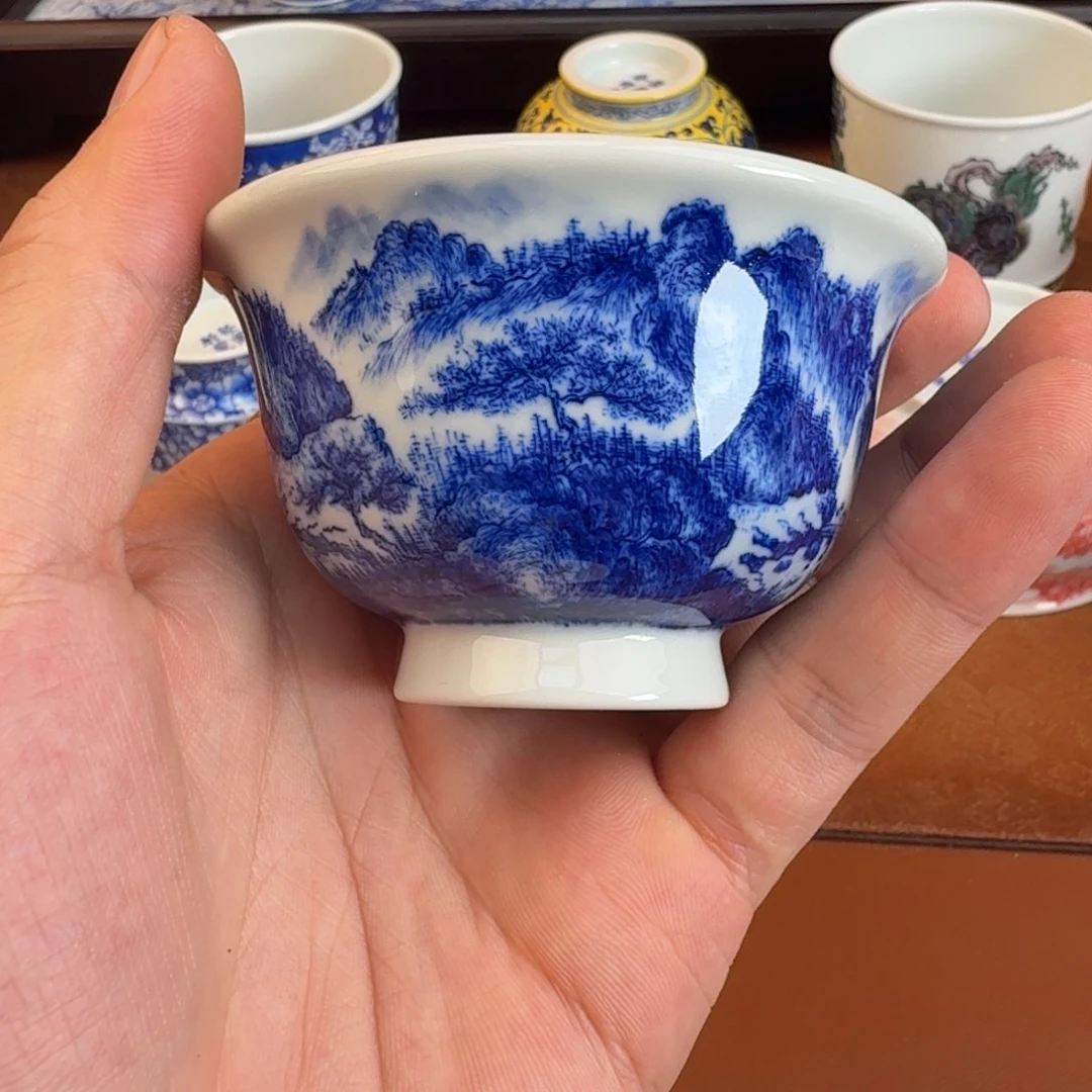 瓷片景德镇瓷器手工手绘