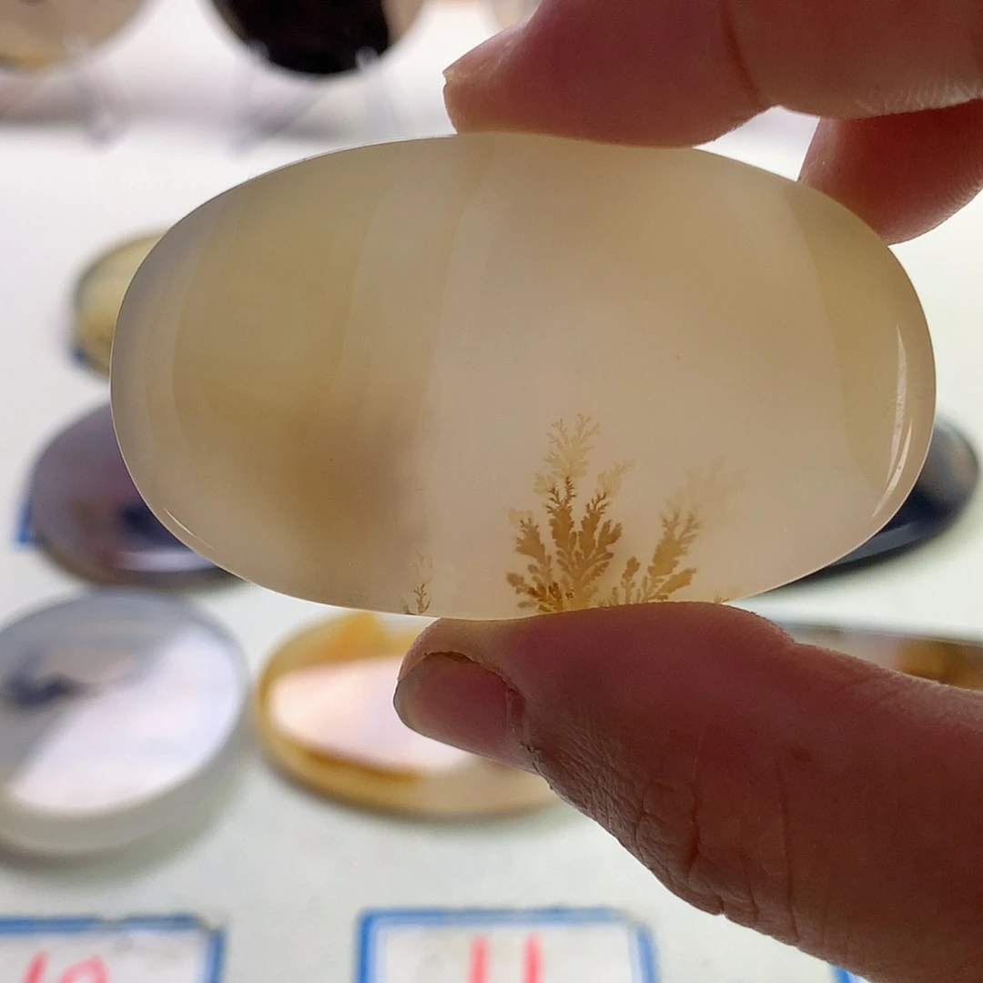未镶嵌玛瑙/玉髓珠宝半成品