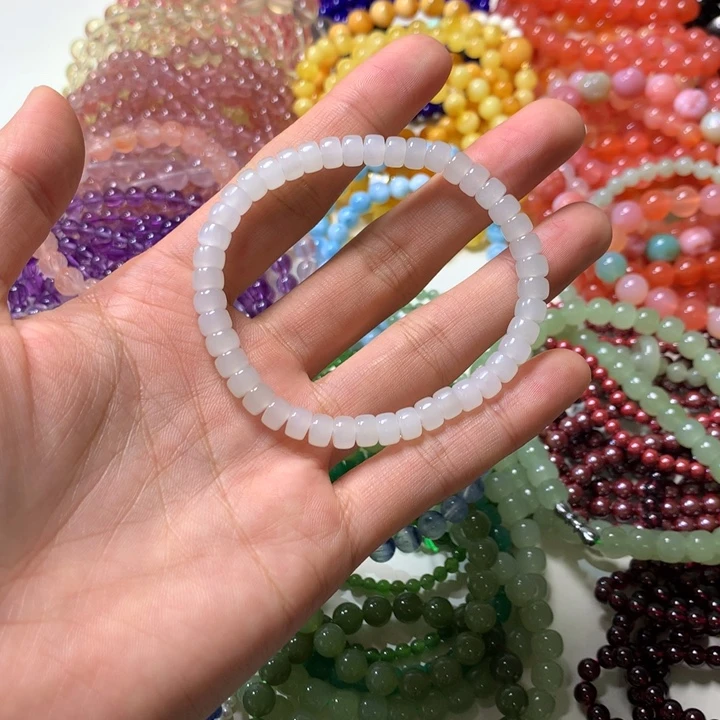 和田玉手链未镶嵌