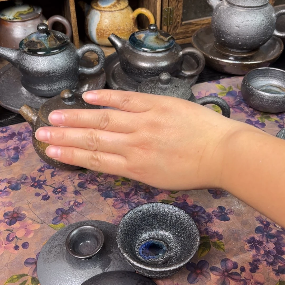 用***6柴烧茶器柴烧茶器