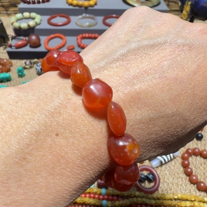 玛瑙/玉髓未镶嵌手链