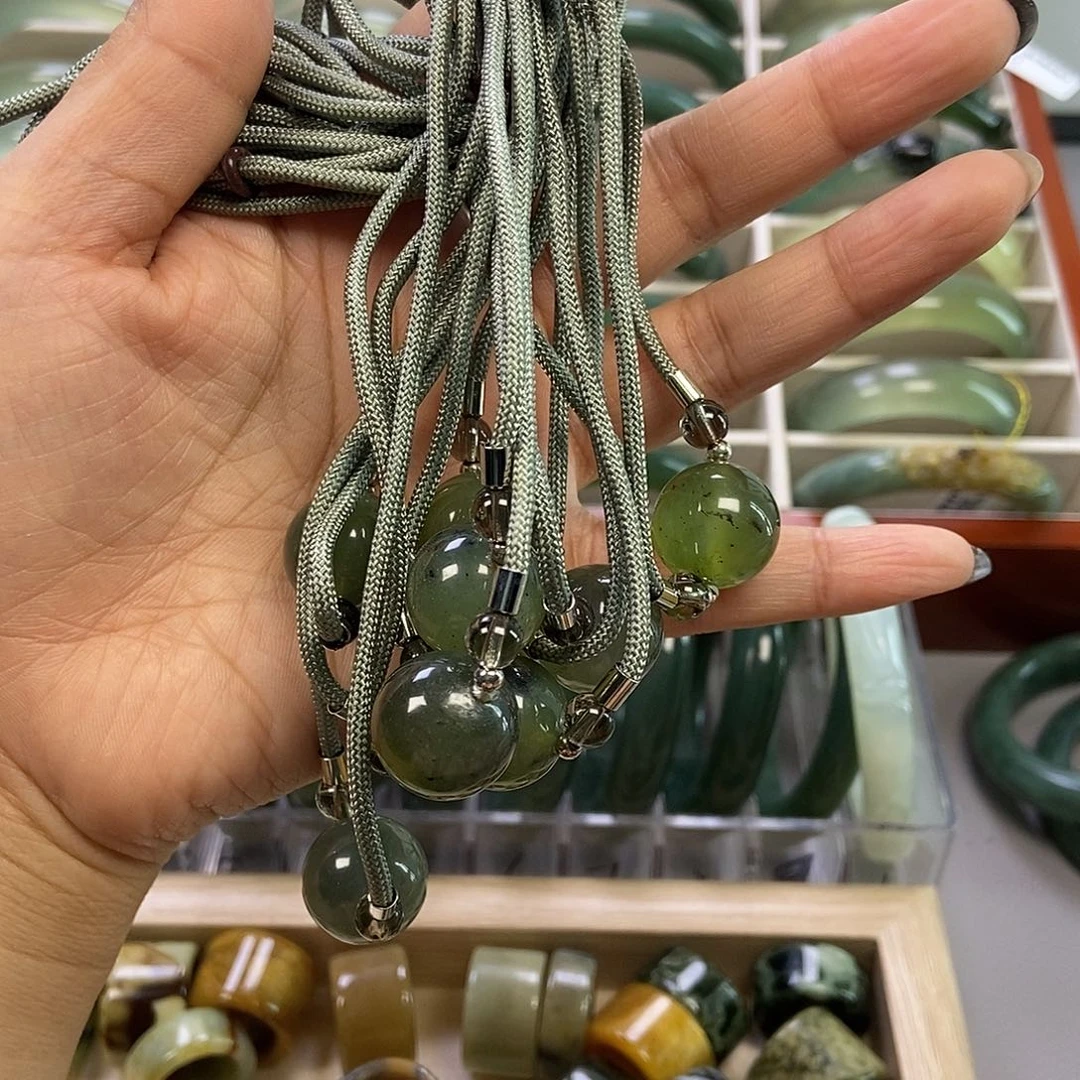 蛇纹石玉手镯未镶嵌多样性发货发一件