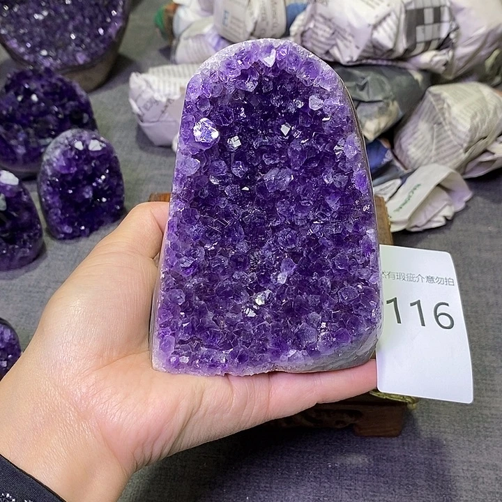 未镶嵌珠宝半成品紫晶