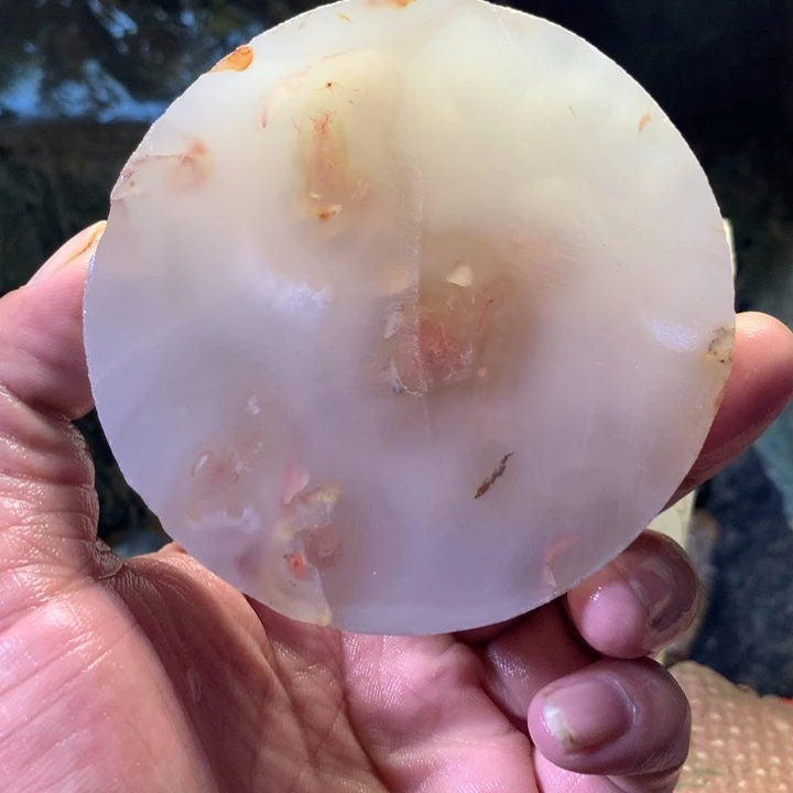 竹***8定制玛瑙天然玛瑙手镯