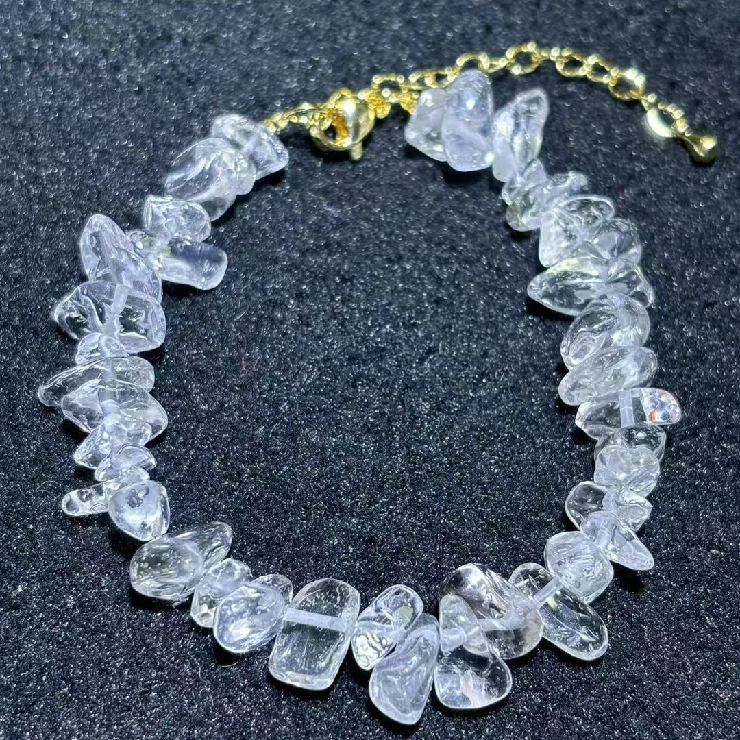 C10017（玉姐珠宝）白幽灵白水晶手链-送礼佳品