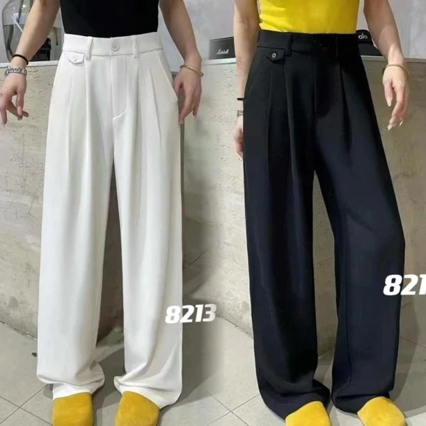 8213清凉垂感抖抖裤（裤长103左右）