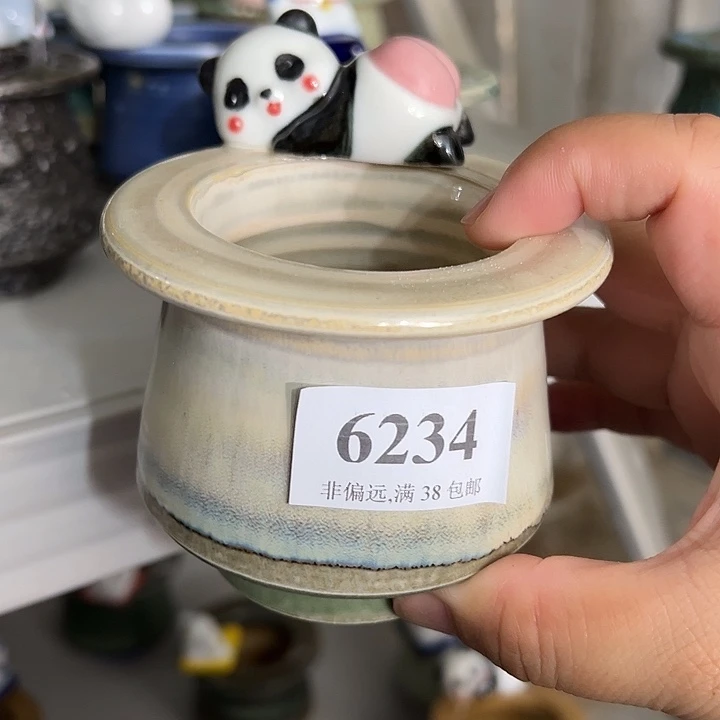 口5.5 手工花盆满30包邮