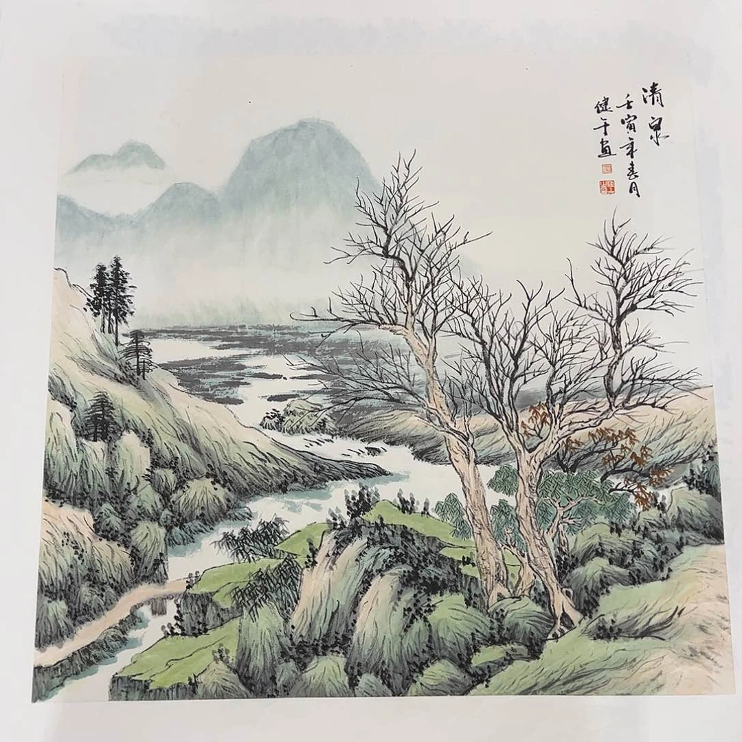 国画斗方题材精品
