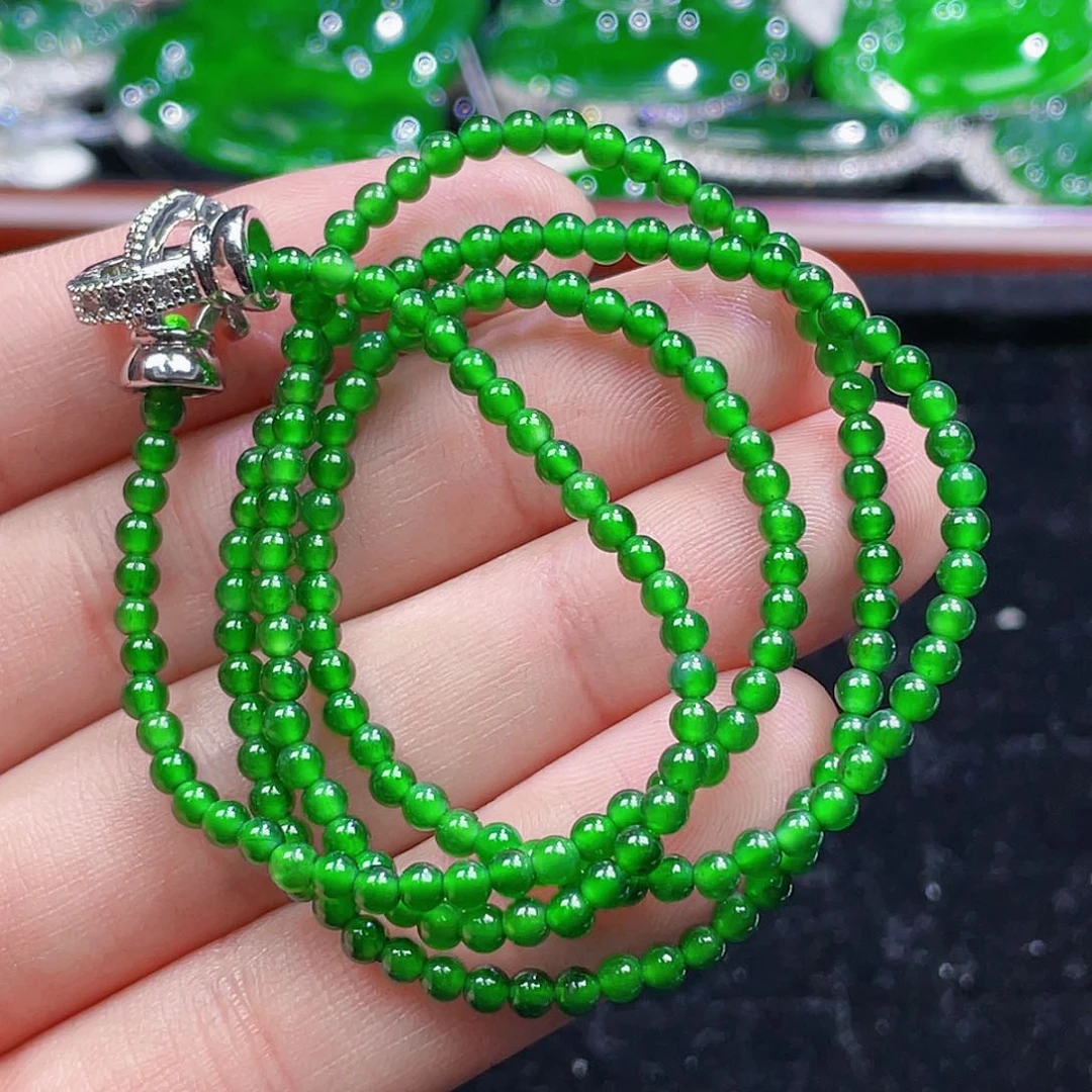 翡翠颈饰未镶嵌860，