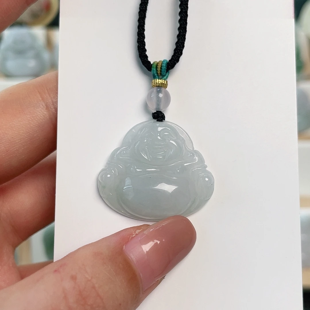 颈饰未镶嵌翡翠佛公