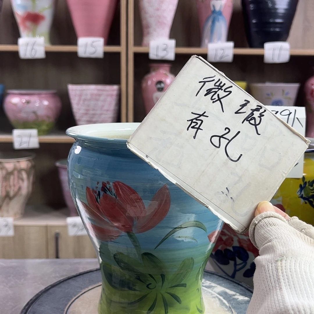 景德镇陶瓷花盆花盆