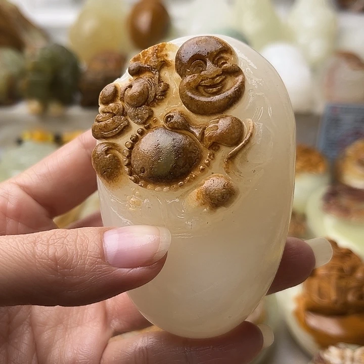 石材古青石不退换佛