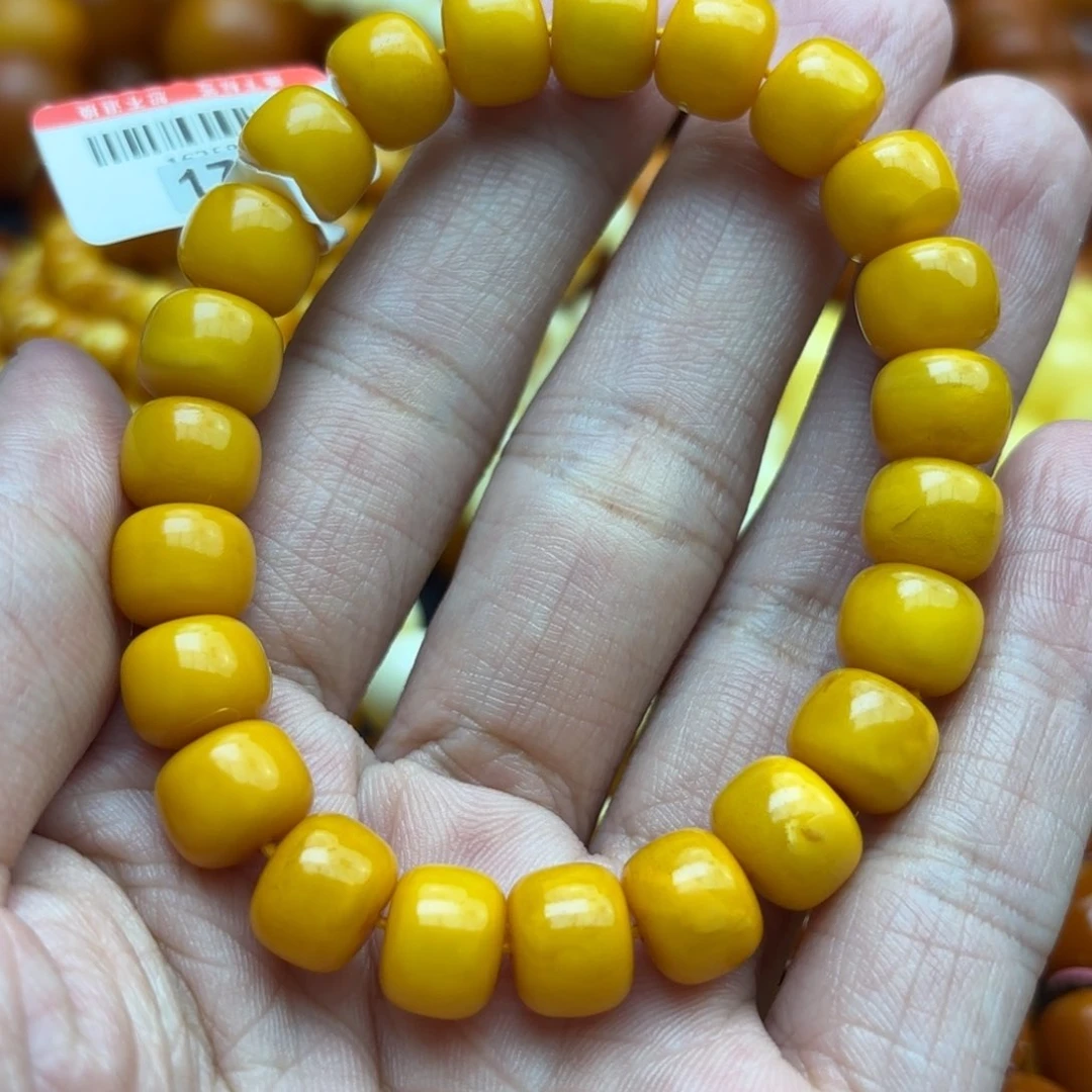 琥珀手链未镶嵌蜜蜡