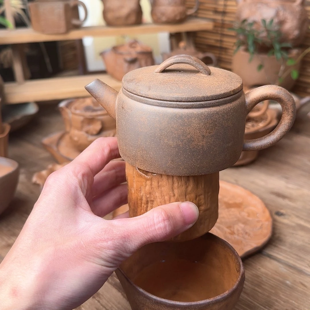 原矿老岩泥茶器系列
