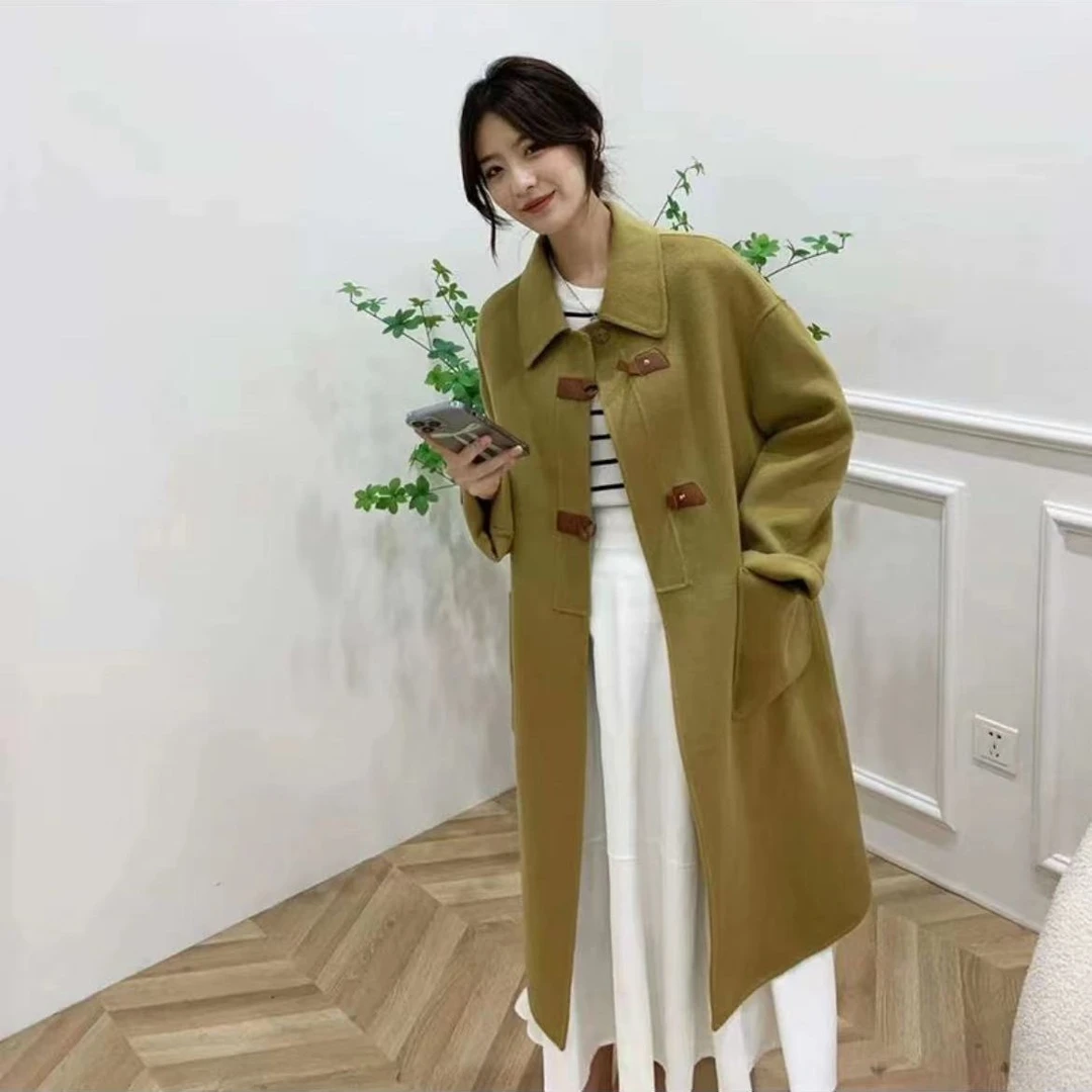 时尚百搭毛呢外套WH-001