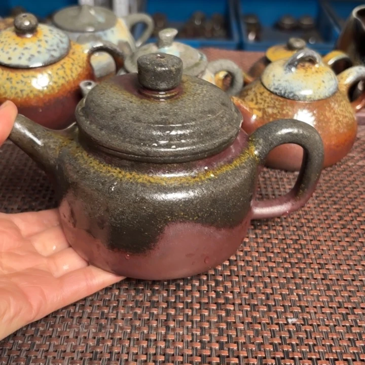 茶杯紫砂大徳钟壶420 c