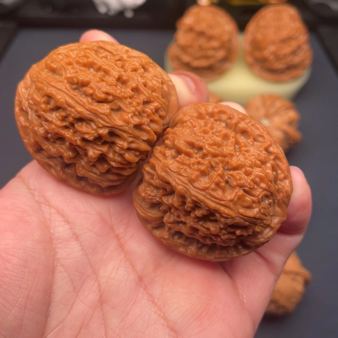 若***～把件文玩核桃全品无修41毕业南疆石