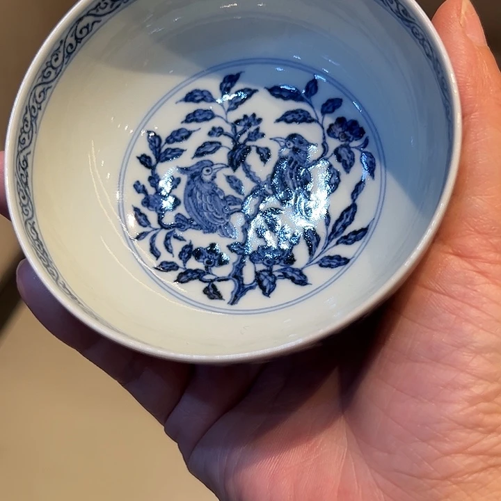 景土造物仿明青花