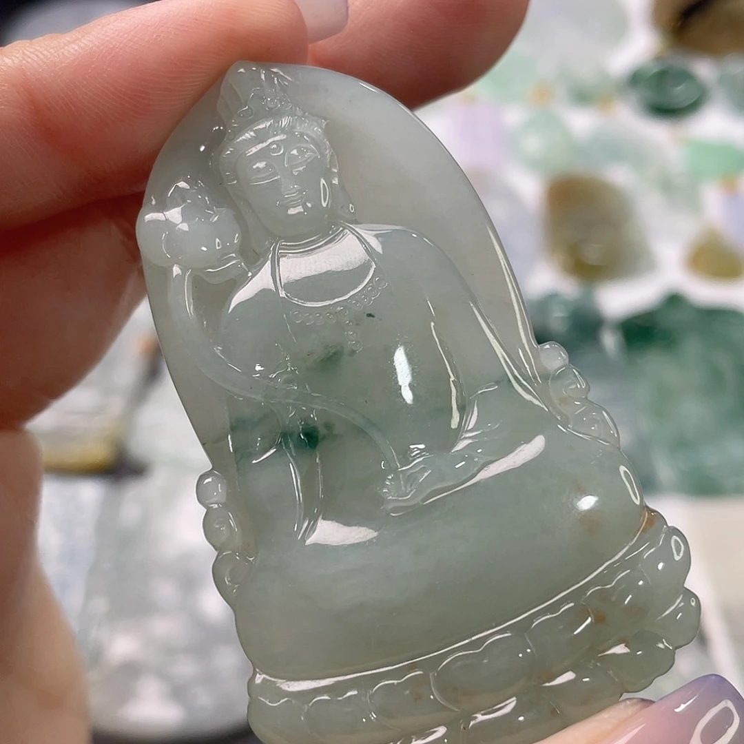 吊坠(不含链)未镶嵌翡翠1
