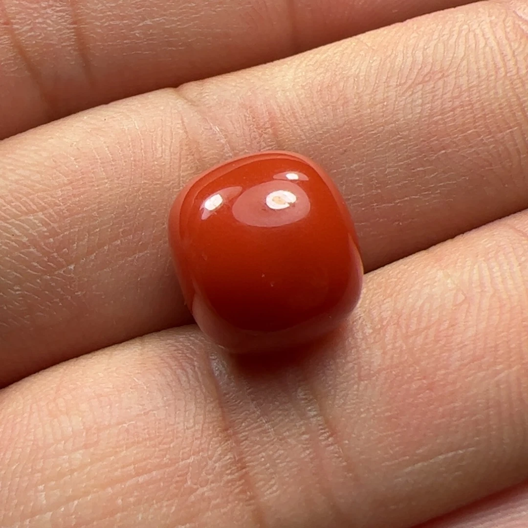 未镶嵌珠子南红玛瑙大*白