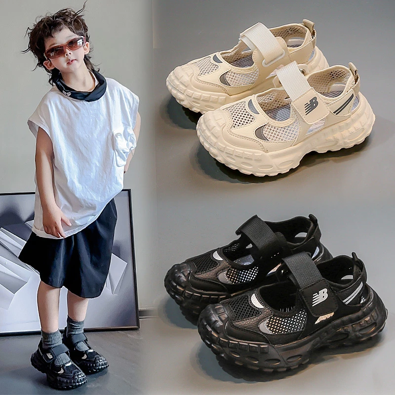 2025年夏季爆款单网透气框子鞋镂空防水网鞋网面鞋时尚百搭软底鞋