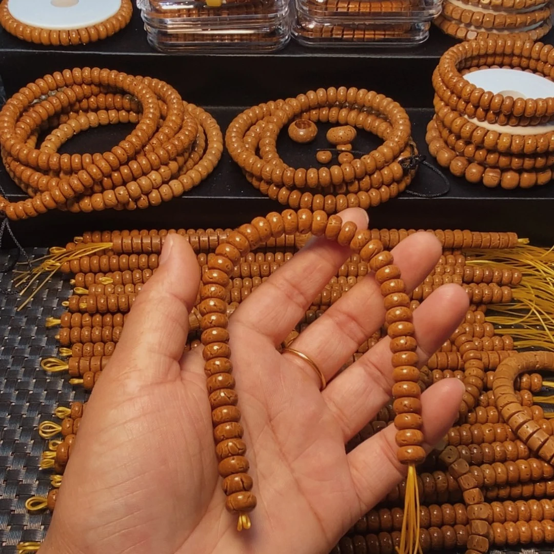 细***月吊坠桃核桃核单圈